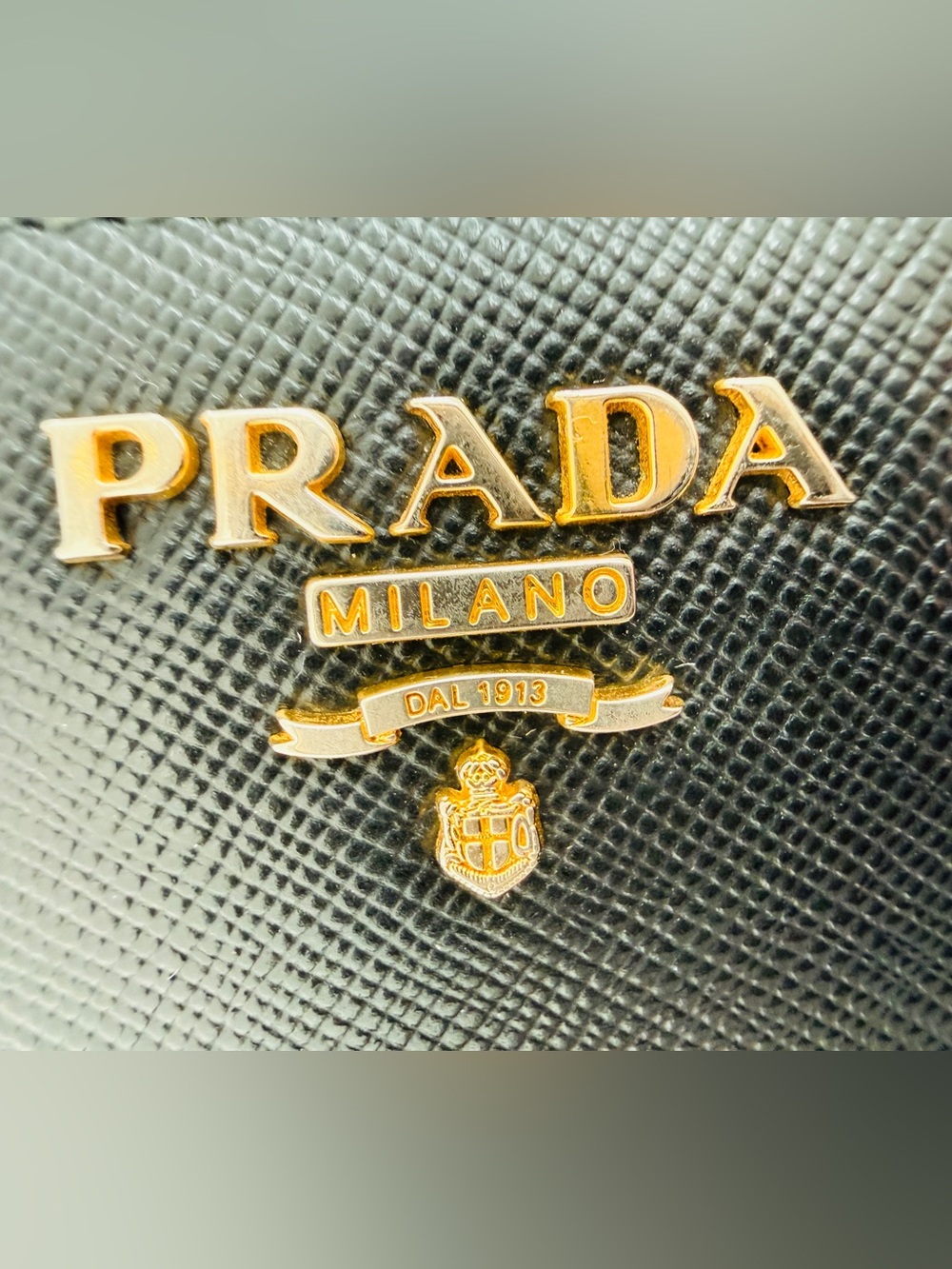 PRADA Vitello Move Black Leather Zip Around Wallet - CERTIFIED AUTHENTIC - Picture 6 of 13